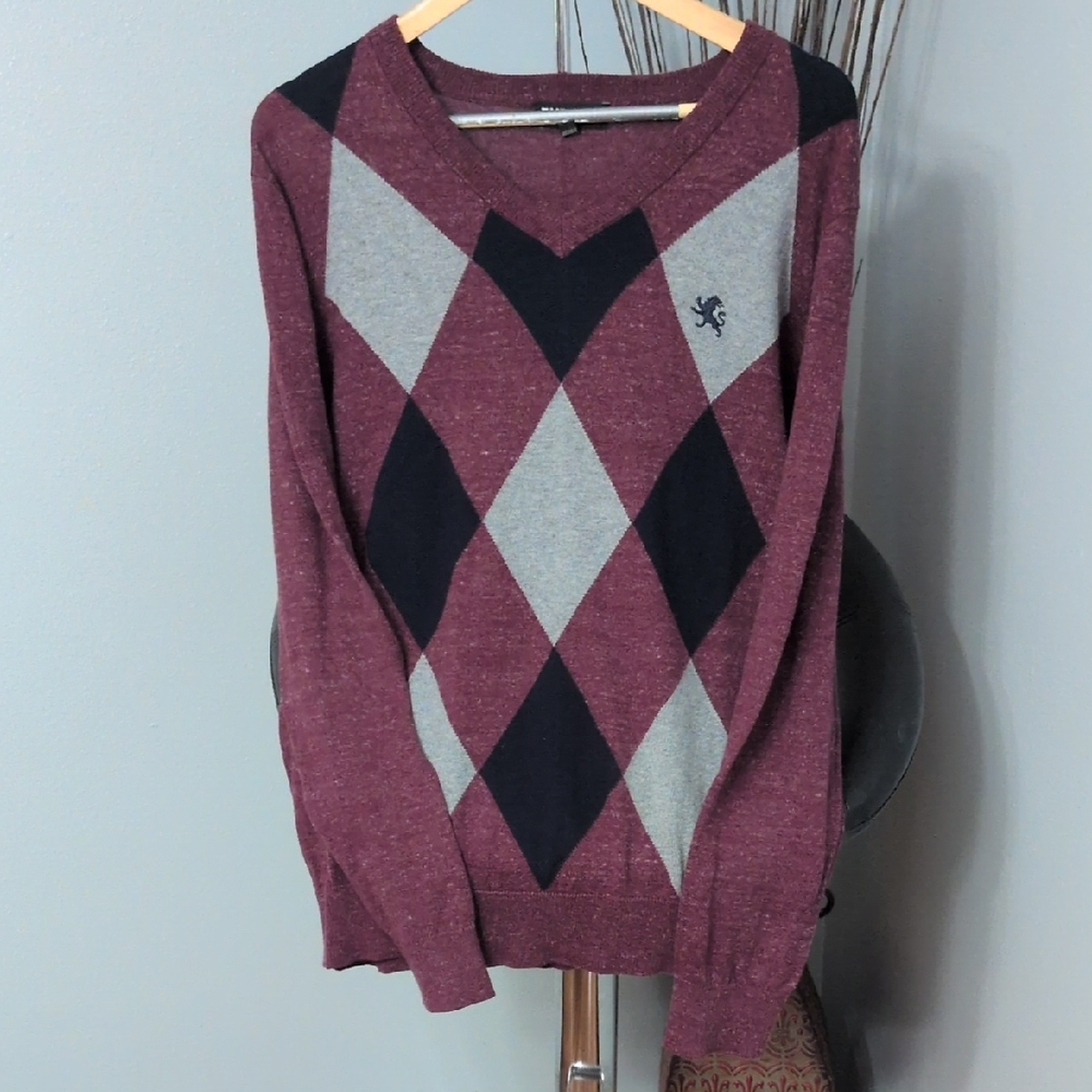 Express Deep Burgundy Sweater